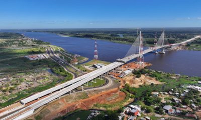 Puente Héroes del Chaco. Foto: MOPC.