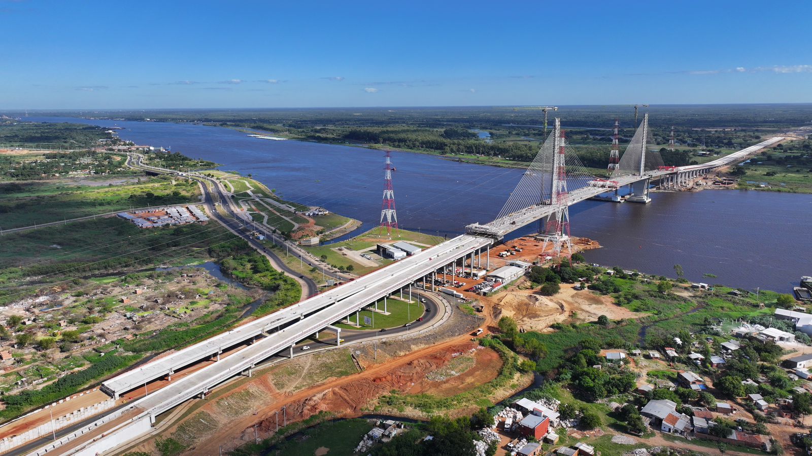 Puente Héroes del Chaco. Foto: MOPC.