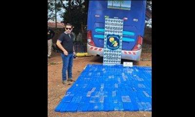 Bus de larga distancia transportaba marihuana. Foto: Ministerio Público.