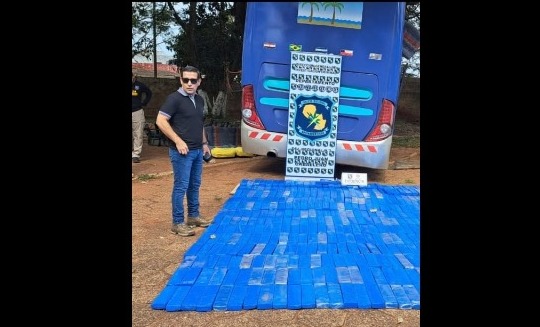 Bus de larga distancia transportaba marihuana. Foto: Ministerio Público.