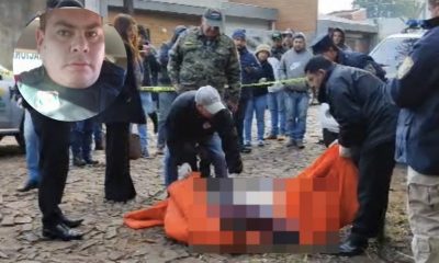 El cuerpo sin vida fue hallado en la vía pública. Foto: captura.