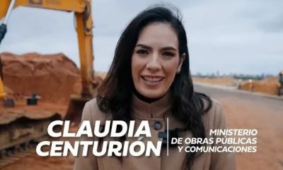 Claudia Centurión, futura ministra del MOPC. Foto: captura.