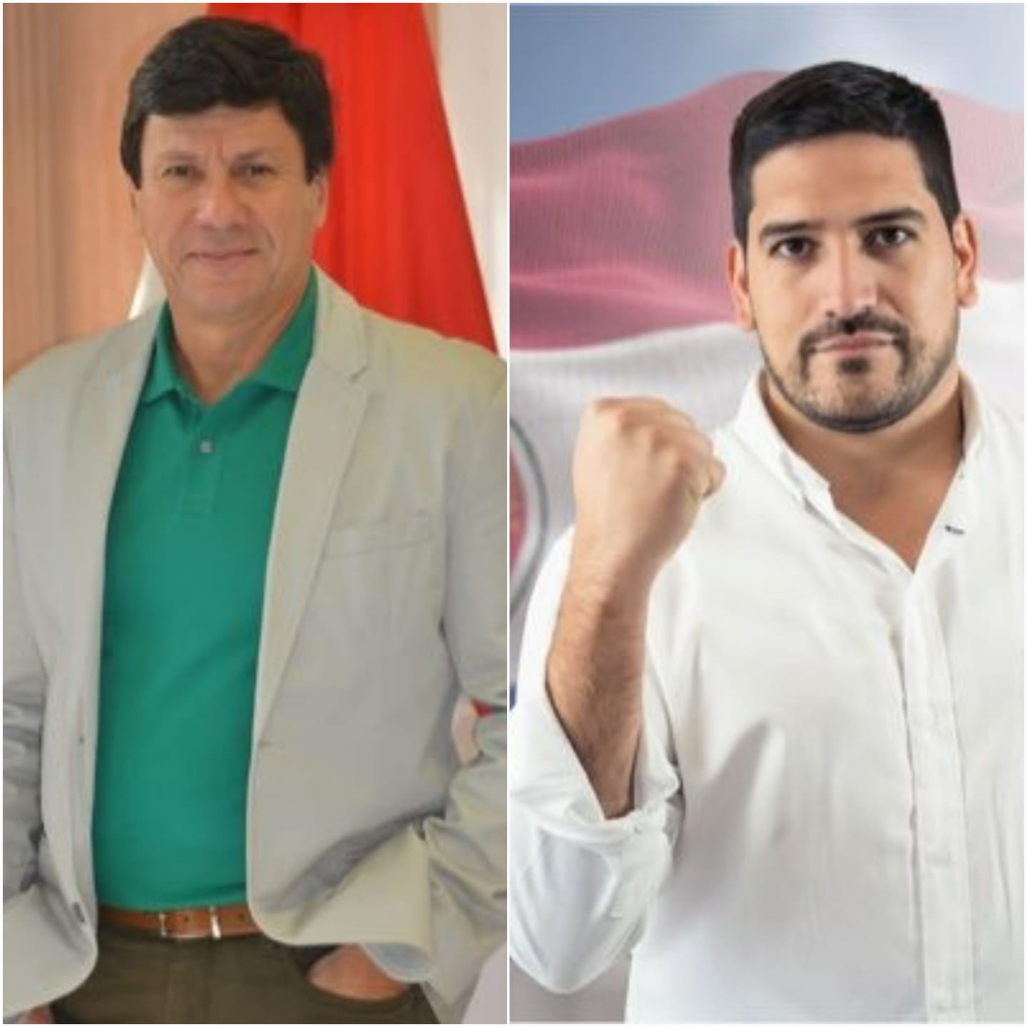 Walter Harms y Mauricio Espínola.