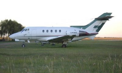 Esta aeronave tiene una particularidad: es un jet de lujo, con espacio para siete pasajeros. Foto: @hoy.net