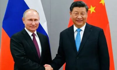 El presidente de Rusia, Vladimir Putin, y el de China, Xi Jinping. Foto de archivo.