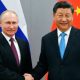 El presidente de Rusia, Vladimir Putin, y el de China, Xi Jinping. Foto de archivo.