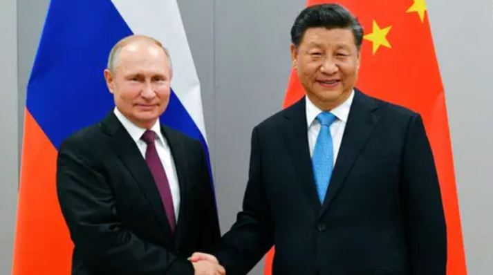 El presidente de Rusia, Vladimir Putin, y el de China, Xi Jinping. Foto de archivo.