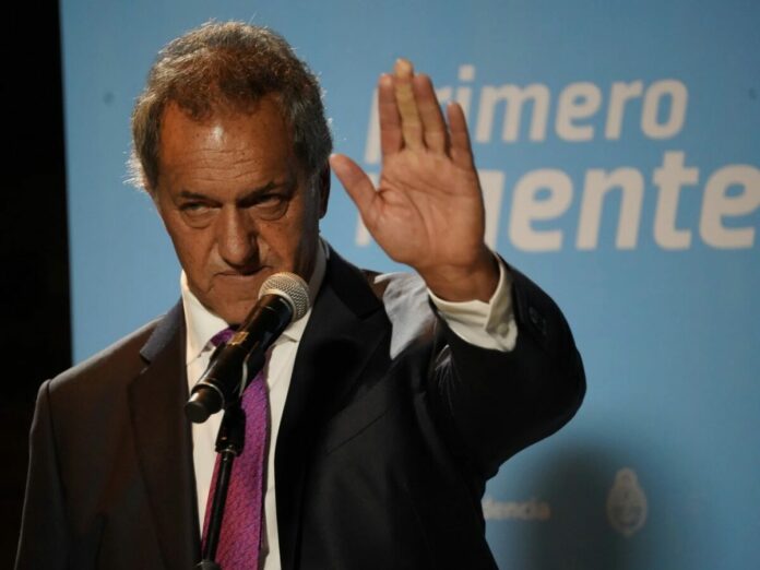 Daniel Scioli. Foto: La Mañana.