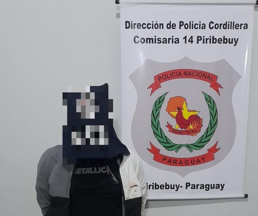 El hombre se encuentra detenido. Foto: Gentileza.