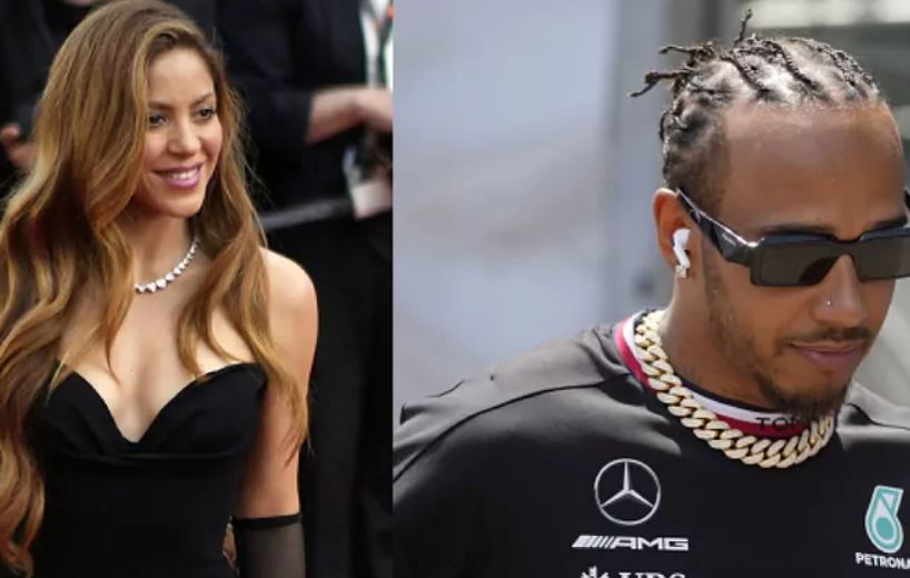 La revista People confirma la relación entre Hamilton y Shakira. Foto: Captura.