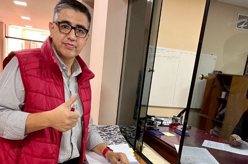 Gerardo Soria presentó un recurso de pedido de nulidad ante la Justicia Electoral. Foto: Gentileza.