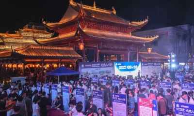 Feria de empleo en China. Foto. CNN.