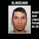 Anderson López fue detenido. Foto: Gentileza.