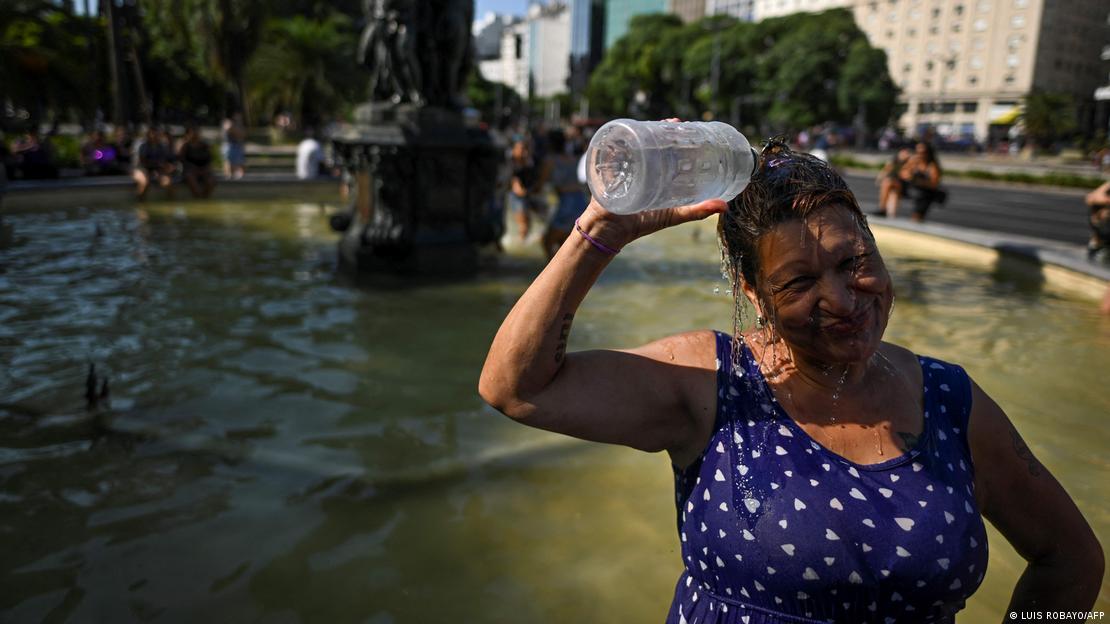 Ola de calor. Foto: DW.