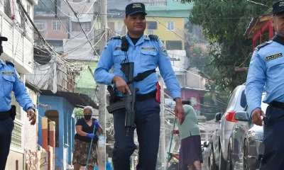 Policía de Honduras. Foto: DW.