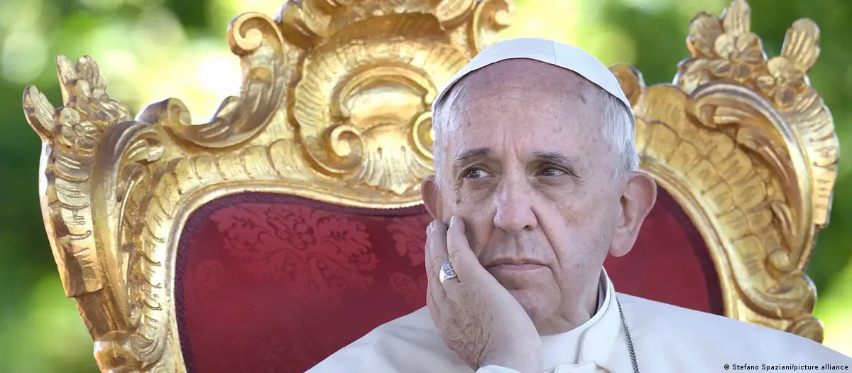 Papa Francisco, máximo líder de la iglesia católica. Foto: DW.