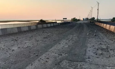 Puente de Chongar, en Crimea. Foto: DW.