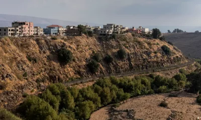 Ghajar, en Israel, en la frontera con el Líbano. Foto: DW.