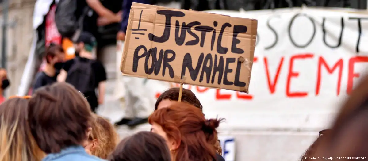 Protestas en Francia. Foto: DW.