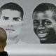 Retratos de Zyed Benna y Bouna Traoré, fallecidos en Clichy-sur-Bois, cerca de París. Foto: DW.