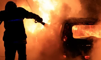 Siguen las protestas y disturbios en Francia. Foto: DW.