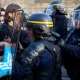 Protestas en Francia. Foto: DW.