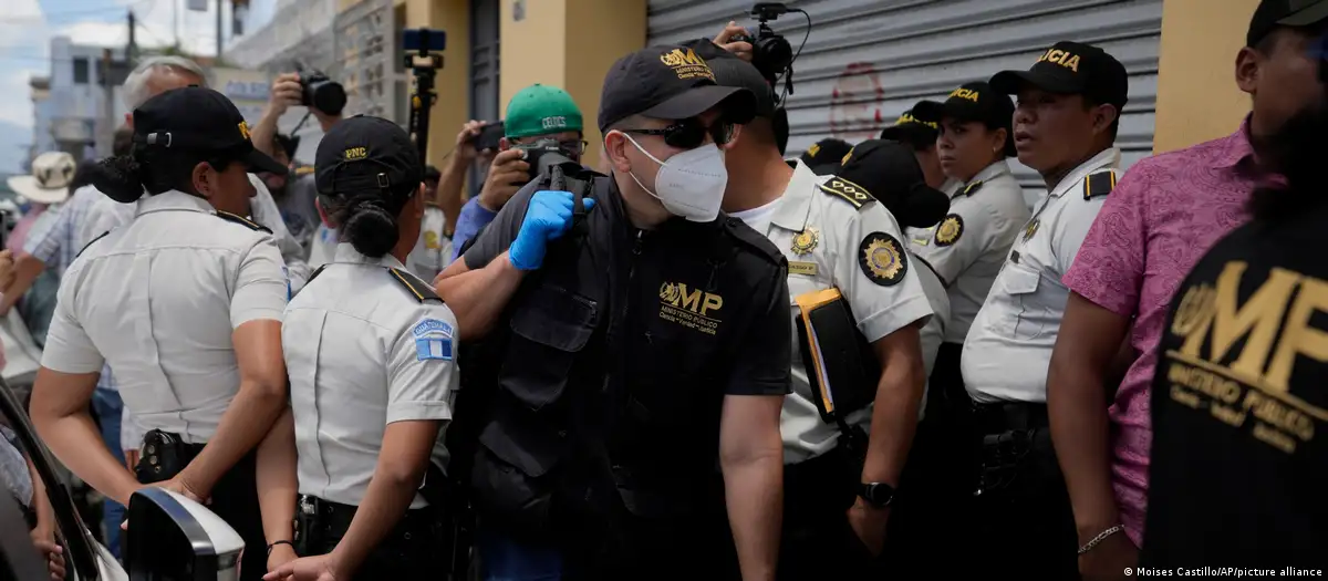 Desde el 13 de julio de 2023, la Fiscalía de Guatemala inició una serie de acciones en busca de cancelar al Movimiento Semilla. Foto: DW.