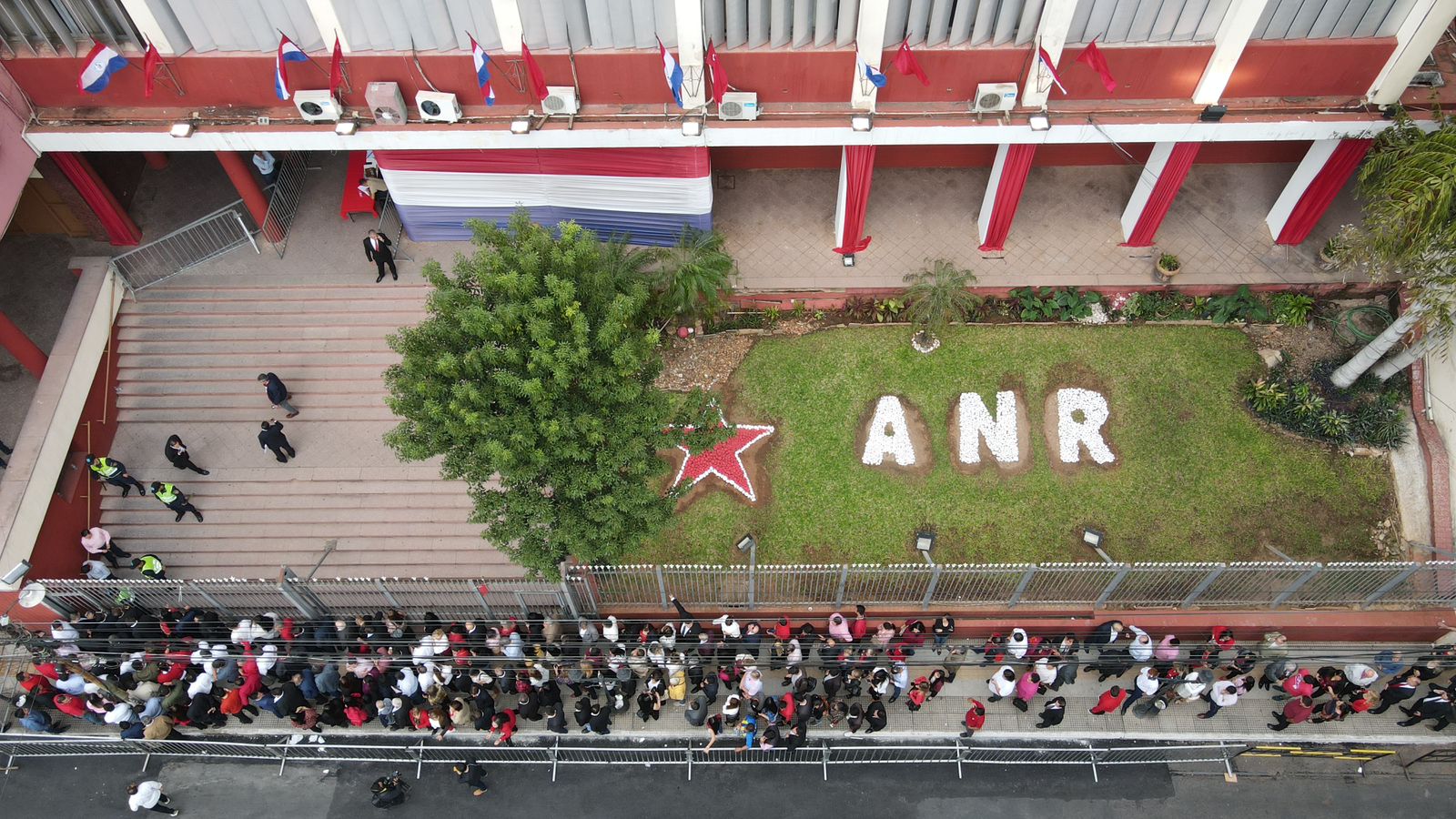 Asociación Nacional Colorada (ANR) Partido Colorado. Foto: Gentileza.