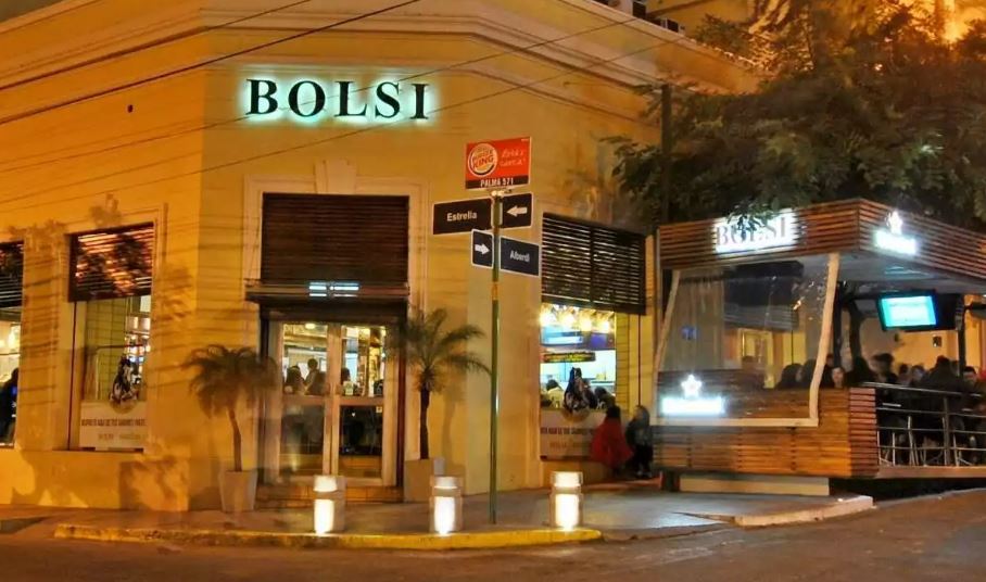 Fachada de El Bolsi, en el microcentro de Asunción. Foto: Gentileza.