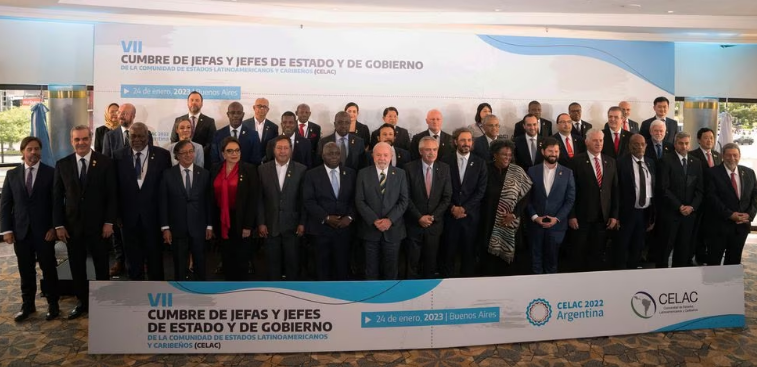 Cumbre Celac enero 2023. Foto: El País.