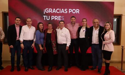 Zenaida Delgado en el cumple de Horacio Cartes. Foto: Altosnoticaspy