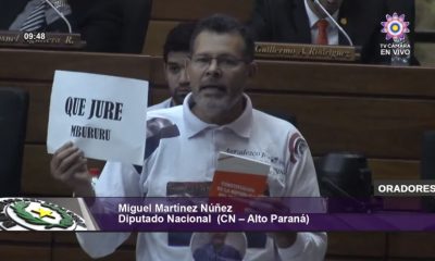 Diputado de Cruzada Nacional Miguel Martínez. Foto: Captura de pantalla.