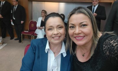 Senadoras de Cruzada Nacional, Yolanda Paredes y Zenaida Delgado. Foto: Redes.