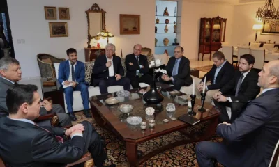 Autoridades se reunieron con el emabjador de argentina en Paraguay. Foto: Gentileza.