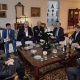 Autoridades se reunieron con el emabjador de argentina en Paraguay. Foto: Gentileza.