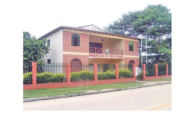 Municipalidad de Puerto Casado. Foto: Gentileza.