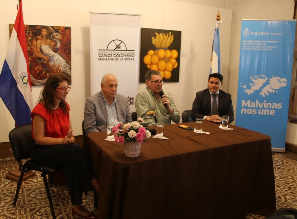 Presentación de las actividades del Evento cultural en Homenaje a la Integración Argentino Paraguaya. Cortesía