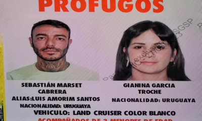 Sebastián Marset y su esposa Gianina Garcia son buscados internacionalmente.