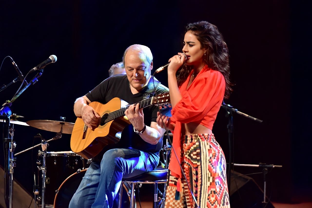 Toquinho y Camilla Faustino. Cortesía