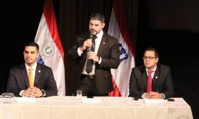 Óscar Rodríguez, intendente de Asunción. Foto: Municipalidad de Asunción.