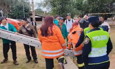 Voluntarias opusieron resistencia ya que están hace 10 años en el lugar. Foto: captura.