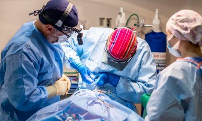 Operación sonrisa. Médicos en procedimiento. Foto: Gentileza.