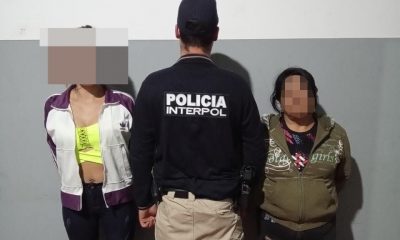 Ambas involucradas quedaron detenidas. Foto: Policía Nacional.