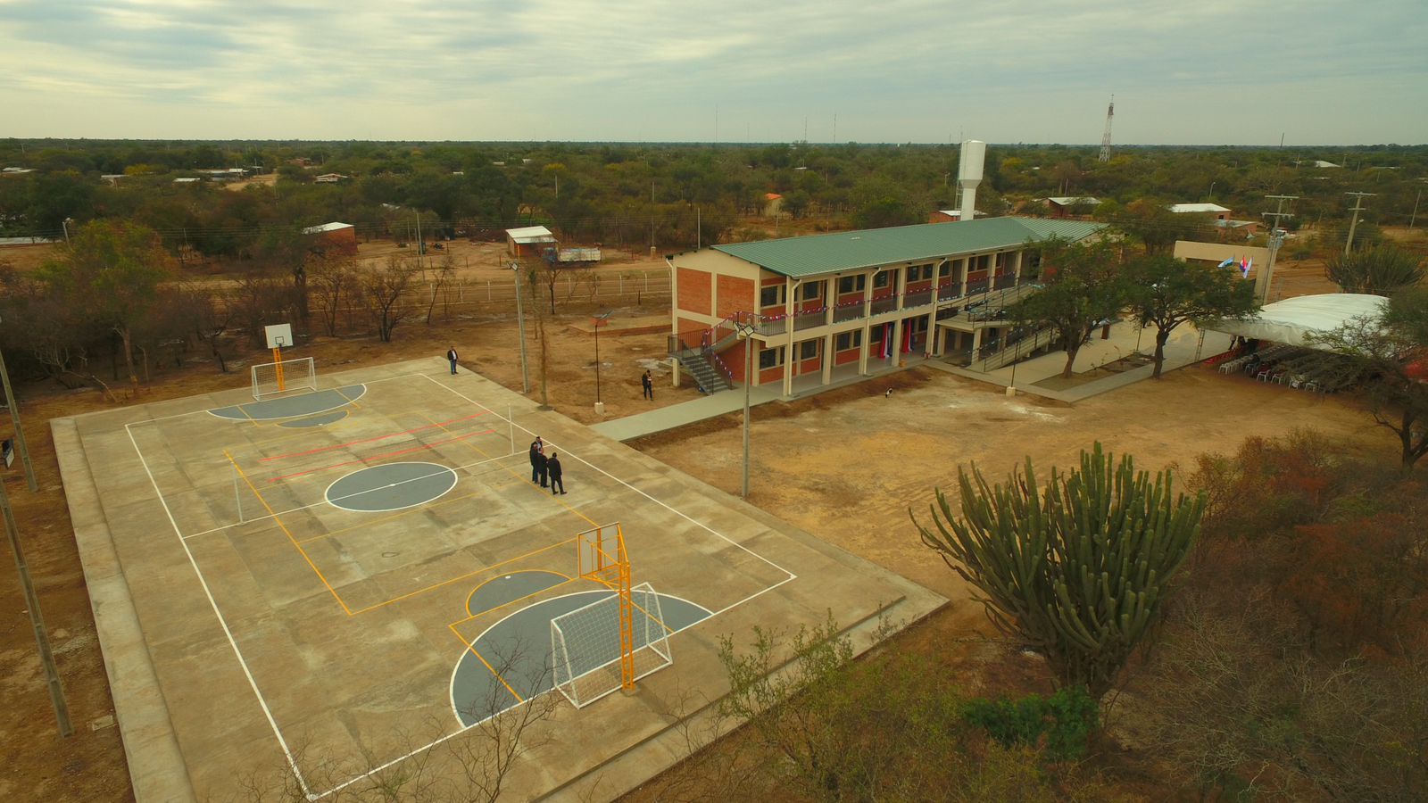 Colegio Nacional Mariscal Estigarribia. Foto: Gentileza.