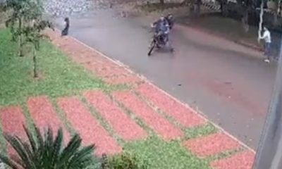 Asalto en Hernandarias. Foto: Captura de video.