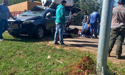 Fatal accidente de tránsito dejó dos fallecidas. Foto: Héctor Alegre.