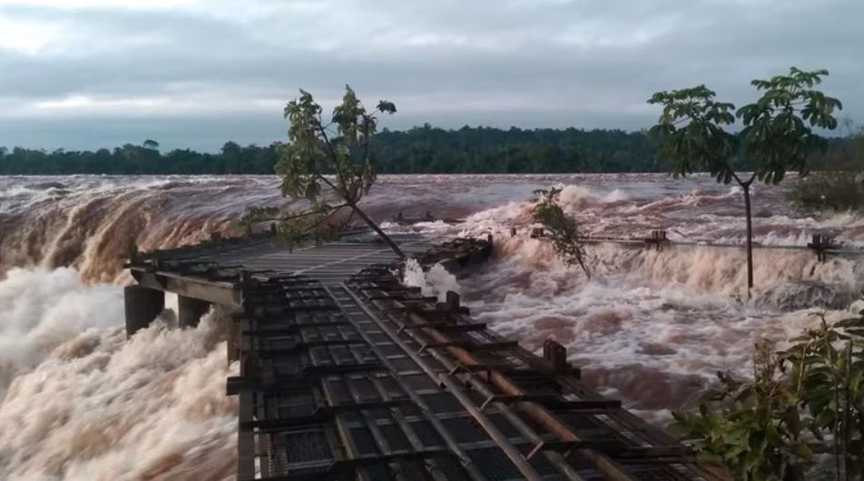 El recorrido de la Garganta del Diablo en el Parque Iguazú. Foto: Archivo.