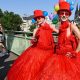 Bajo un calor sofocante, más de un millón de personas celebraron este domingo el Christopher Street Day en Colonia. Foto: DW.