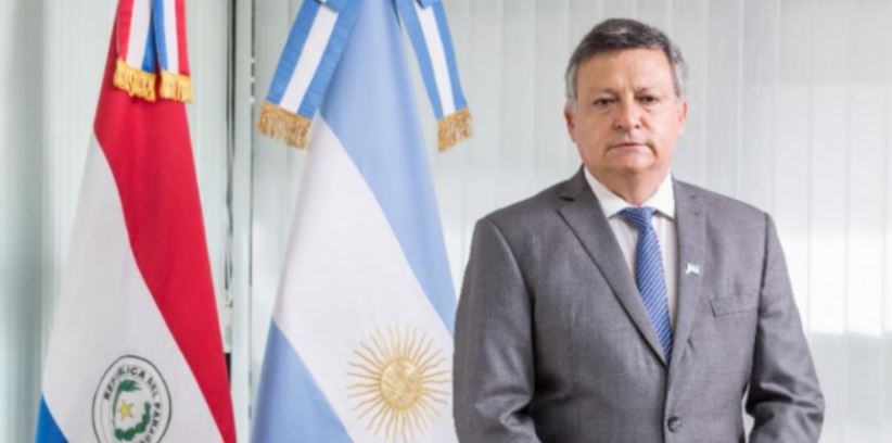 Domingo Pippo, embajador argentino en Paraguay. Foto: Archivo.