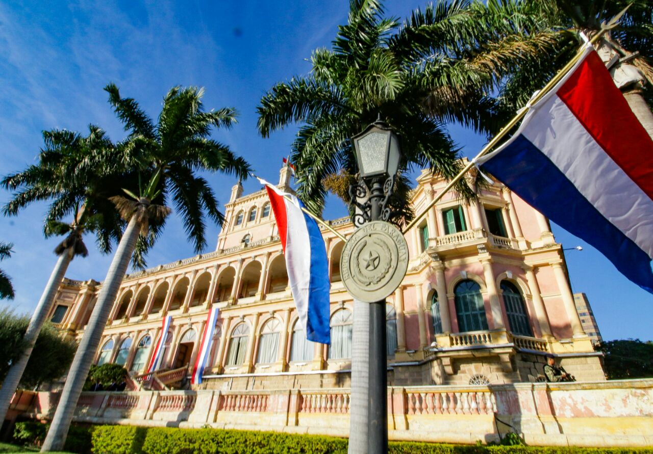 Palacio de Gobierno. Foto: IP Paraguay.